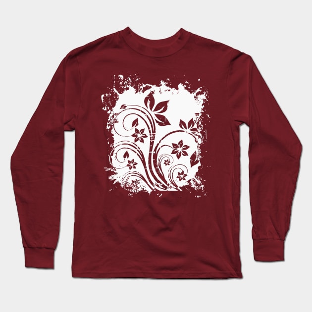 Flowers Long Sleeve T-Shirt by valsymot